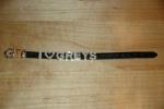 I Love Greys Rhinestone Bracelet - Click For Enlargement