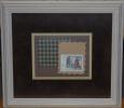 Framed Greyhound Stamp Card - Click For Enlargement