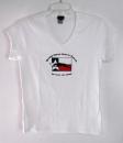 GALT Logo Ladies V-Neck T-shirts - Click For Enlargement