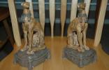 Golden Greyhound Bookends - Click For Enlargement