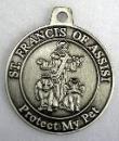 St. Francis Pet Tag - Click For Enlargement