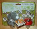Doggie Business Card Holder w-Bowl - Click For Enlargement