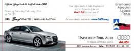 Audi Raffle - Click For Enlargement