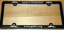 Adopt A Greyhound License Plate - Click For Enlargement