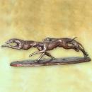 Three Running Greyhounds - Click For Enlargement